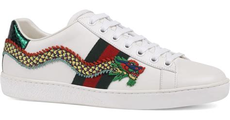 gucci dragon shoes high top|Gucci ace sneakers on sale.